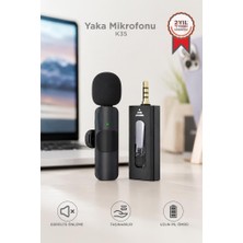 Torima Mini Yaka Mikrofonu Aux Girişli Taşınabilir Mikrofon K35