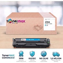 tonermax Hp Color Laserjet Pro M452NW CF411A Mavi Muadil Toner Çipli