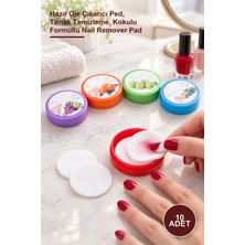Yenilig 10 Adet Oje Temizleyici Pamuk – Hazır Oje Çıkarıcı Ped, Tırnak Temizleme, Kokulu Formüllü Nail Remover Pad