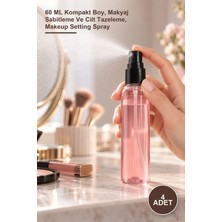 Yenilig 4 Adet Makyaj Sabitleyici Sprey – 60 ml Kompakt Boy, Makyaj Sabitleme ve Cilt Tazeleme, Makeup Setting Spray