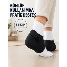 Ayarlanabilir Topuk Desteği S Beden 36-40 Numara Esnek Rahat Topuk Çorabı
