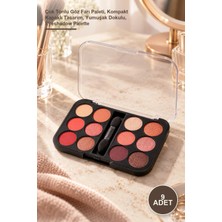 Yenilig 9 Adet 12 Renk Far Paleti – Çok Tonlu Göz Farı Paleti, Kompakt Kapaklı Tasarım, Yumuşak Dokulu, Eyeshadow Palette