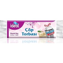 Ideal Büzgülü Çöp Torbası B.boy B.sabun