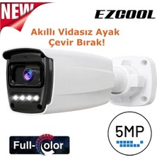 Ezcool EZ-1055FC 5mp 3.6mm 4WARM Fullcolor Ahd Bullet Kamera