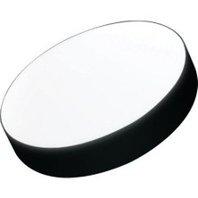 Ack AP05-03601 Sıva Üstü Yuvarlak Panel Siyah K 36W 3000K