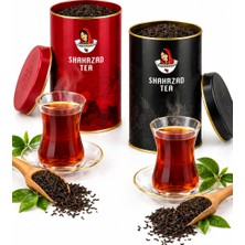 Shahrzad Ikili Teneke Iran Çayı (500 gr Kokulu ve 500 gr Kokusuz)
