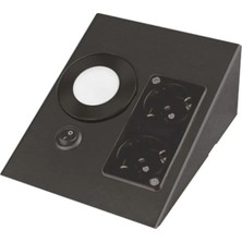 Cata CT-5110 Ledli Üçgen Spot Siyah Kasa 6500K