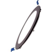 Ack AP01-01511 Sıva Altı Yuvarlak Panel 15W 4000K Siyah