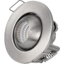 Ack AH06-00304 3W Mat Krom 3000K Sıva Altı LED Spot