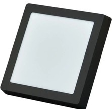 Ack AP04-13331 Sıva Üstü 30X30 15W 6500K Siyah Kasa