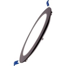 Ack AP01-02031 Sıva Altı Yuvarlak Panel 20W 6500K Siyah