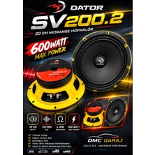 Dator SV200.2 20 cm Midrange 150 Rms Dmc Garaj