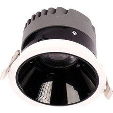 Ack AD10-01100 10W Sıva Altı Yuvarlak Downlıght Beyaz 3000K