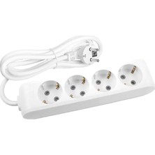 Viko 90113403 Multi-Let Dörtlü Priz Top.kabl.3mt