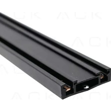 Ack AD45-91002 Slim Magnet Ray Sıvaüstü Siyah 2 mt
