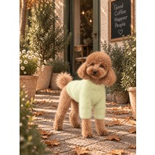 Maia Studio Teddy Knit Köpek Kazağı – Yumuşak Dokulu Örme Triko