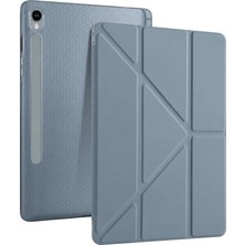 sbodurhome Newface Samsung Galaxy Tab S10 Fe Plus 13.1 Kalemlikli Mars Tablet Kılıfı - Koyu Gri