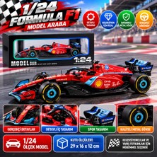 Svoria Store 1/24 Formula F1 Kırmızı Model Araba