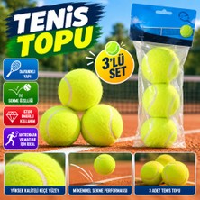 Ticaret KZL-2505002 Tenıs Topu 3 Lu  80 Ticaret Najmaddin