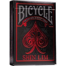 aklow akyoleticaret Shin Lim Magic Özel Basım Oyun Kartları, Siyah