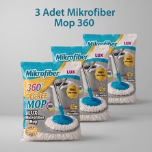 jantistore 3’lü Avantaj Paket Luxmop 360 Mikrofiber Yedek Mop
