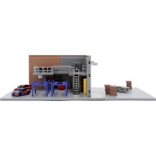 Gees Global Hızlı ve Öfkeli Han'ın Garajı Nano Diorama Seti