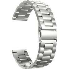 Dmay Qcy Watch Gt / Gt 2 / Gs / Gs 2 / Gts / Gtc / Qcy Active Gt / Gx Uyumlu Paslanmaz Çelik Kordon 22