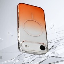 Apple iPhone 17 Air Kılıf M-Safe Şarj Özellikli Zore Septik Silikon Kapak Mars