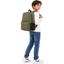 ProXbag Unisex Günlük Sırt Çantası Geniş Bölmeli Fileli Suluk Cepli Fermuarlı Okul Gezi Seyahat Çantası