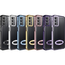 Galaxy A14 Kılıf Kamera Korumalı Logo Gösteren Zore Omega Kapak Mars