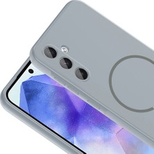 Galaxy A35 Kılıf M-Safe Şarj Özellikli Zore Meta Kapak Mars