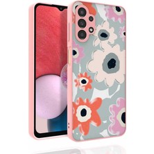 Galaxy A13 4g Kılıf Desenli Kamera Korumalı Parlak Zore Nora Kapak Mars