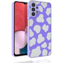 Galaxy A13 4g Kılıf Desenli Kamera Korumalı Parlak Zore Nora Kapak Mars