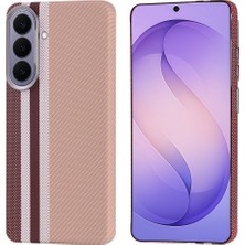 Galaxy S26 Plus Kılıf M-Safe Şarj Özellikli Karbon Fiber Görünümlü Zore Nekst Kapak Mars