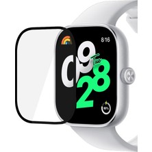 Microsonic Xiaomi Redmi Watch 6 Active Tam Kaplayan Nano Cam Ekran Koruyucu Siyah