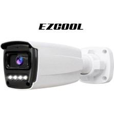 Ezcool EZ-4045IPS 5mp 3.6mm Hibrit Poe Sesli Ip Bullet Kamera