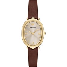 Emporio Armani AR11708 Brown Leather Women's Wristwatch