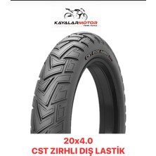 Cst Ride Ambro 20X4.0 Zırhlı Dış Lastik Elektirikli Bisikletlere Uyumlu