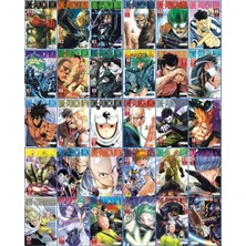Akılçelen Kitaplar One Punch Man Tek Yumruk 1-2-3-4-5-..-27-28-29-30. Ciltler Türkçe Manga Seti