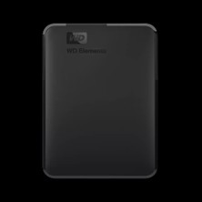 Wd WDBU6Y0050BBK-WESN, Elements, 5tb, 2.5", Usb3.0, Taşınabilir, Harici Hdd, Siyah (Türkiye Distribütörü Garantili)