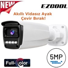 Ezcool EZ-1055FC 5mp 3.6mm 4WARM Fullcolor Ahd Bullet Kamera