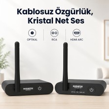 Marmitek Kablosuz Ses Aktarıcı "10 Alıcıya Kadar Sesi Odalara Dağıtın"