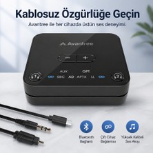 Avantree Tv Bluetooth Verici "uyumlu Kulaklıklarla Görüntü ve Sesi Eşleştirin"