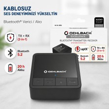 Oehlbach Bluetooth Verici Alıcı "20 Saat Pil Ömrüyle Dinlemeye Devam Edin"