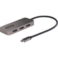 Startech MST14CD123HD Usb-C HDMI Mst Hub "üç 4K Ekranla Çalışma Alanınızı Genişletin"