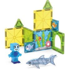 Magna Tiles Shark Dive Manyetik Bloklar 13 Parça