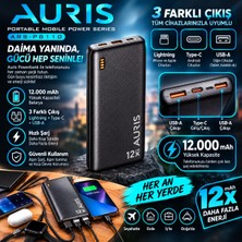Auris ARS-PB110 12.000 Mah Powerbank