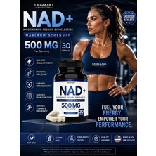 Dorado Nutrıtıon Nad Nicotinamide Riboside Support Made In The Usa - 30 Vegan Caps