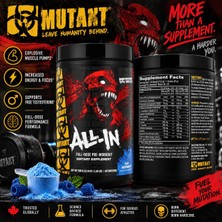 Mutant All-In Full-Dose Preworkout 500 Gram - Blue Raspberry