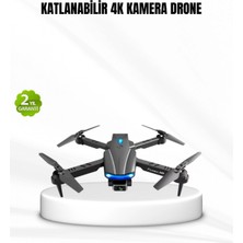Pileli Store Wi-Fi Bağlantılı 4K Drone Katlanabilir ve 360° Takla Özellikli